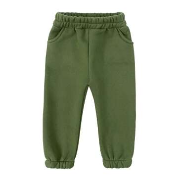 MYGBCPJS Youth Fleece Jogger Set for Active Kids