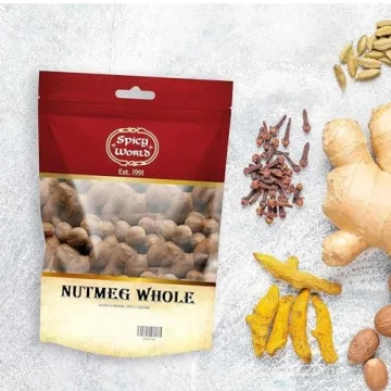 Spicy World Whole Nutmeg 12 Oz - Natural Flavor Booster