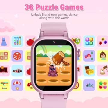 Wiszodet Kids Waterproof Smart Watch for Ages 3-12