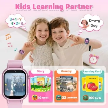 Wiszodet Kids Waterproof Smart Watch for Ages 3-12