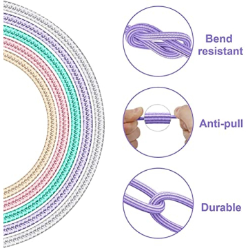 Buy iPhone Charger 5 Pack Lightning Cables - Fast Charging