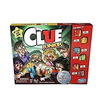 Hasbro Gaming Clue Junior Board Game for Kids Ages 5-12 | Fun Mystery Game
