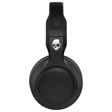 Skullcandy Hesh 2 Over-Ear Wireless Headphones, 15 Hr Battery, Microphone, Works with iPhone Android and Bluetooth Devices - Black