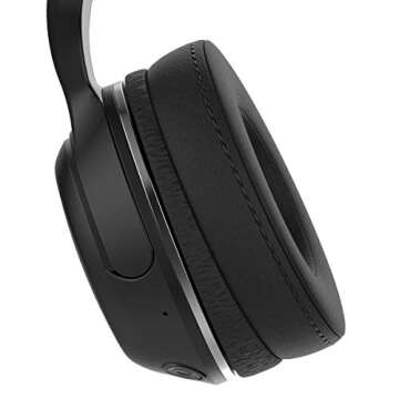 Skullcandy Hesh 2 Over-Ear Wireless Headphones, 15 Hr Battery, Microphone, Works with iPhone Android and Bluetooth Devices - Black