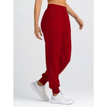 Yovela Chic Baggy High Waisted Cinch Bottom Sweatpants