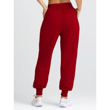 Yovela Chic Baggy High Waisted Cinch Bottom Sweatpants