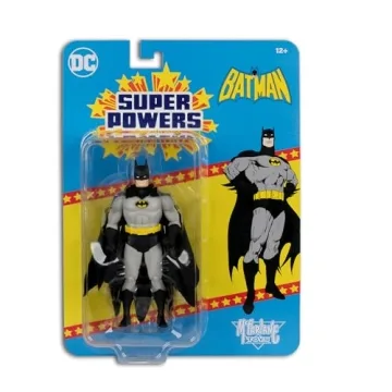 Classic DC SUPER POWERS Batman Figure by McFarlane Toys 4.5in