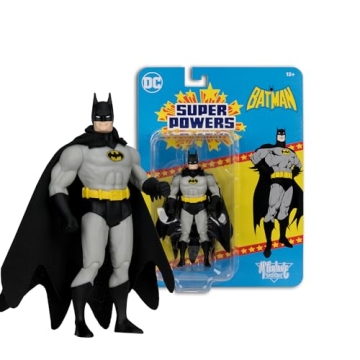 Classic DC SUPER POWERS Batman Figure by McFarlane Toys 4.5in