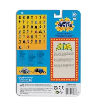 Classic DC SUPER POWERS Batman Figure by McFarlane Toys 4.5in