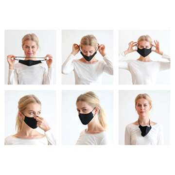 Bloch Eco-Friendly Adult Reusable Face Mask with Lanyard