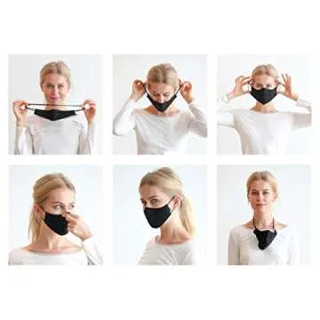 Bloch Eco-Friendly Adult Reusable Face Mask with Lanyard
