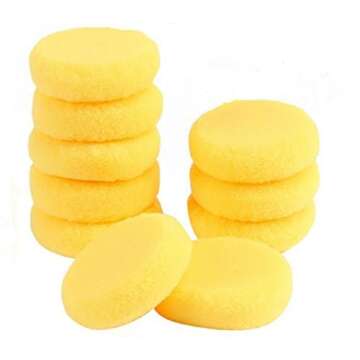 WOIWO 12 Pcs Painting Sponge Synthetic Artist Sponges for Graffiti Painting, Art Crafts, Pottery