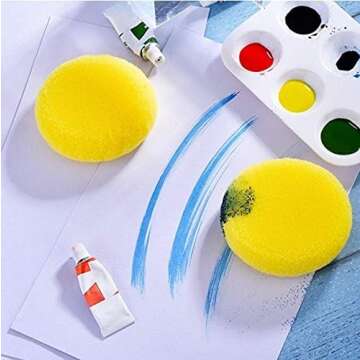 WOIWO Synthetic Artist Sponges for Painting and Crafts