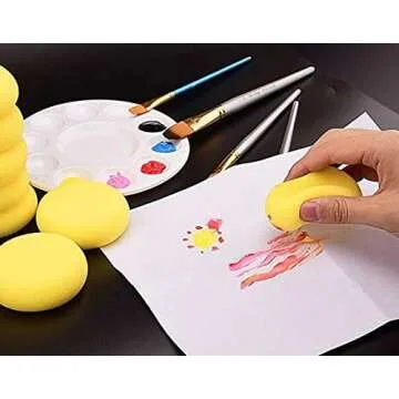 WOIWO Synthetic Artist Sponges for Painting and Crafts