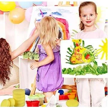 WOIWO Synthetic Artist Sponges for Painting and Crafts