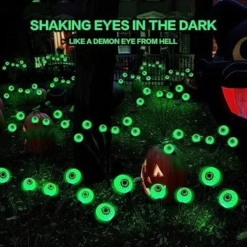 Solar Halloween Eyeball Lights - 2PACKS