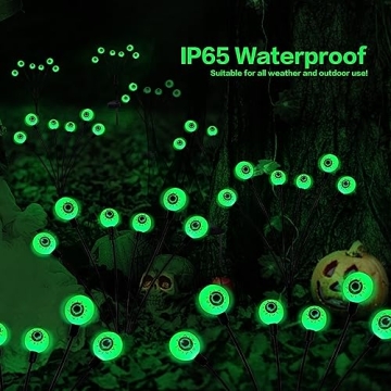 Solar Halloween Eyeball Lights - 2PACKS