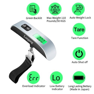 Accurate Longang Digital Luggage Scale for Easy Travel