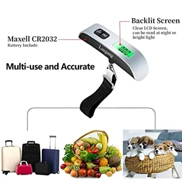 Accurate Longang Digital Luggage Scale for Easy Travel