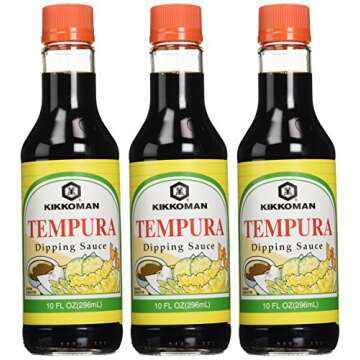 Kikkoman Tempura Dipping Sauce 10 oz (Pack of 3)