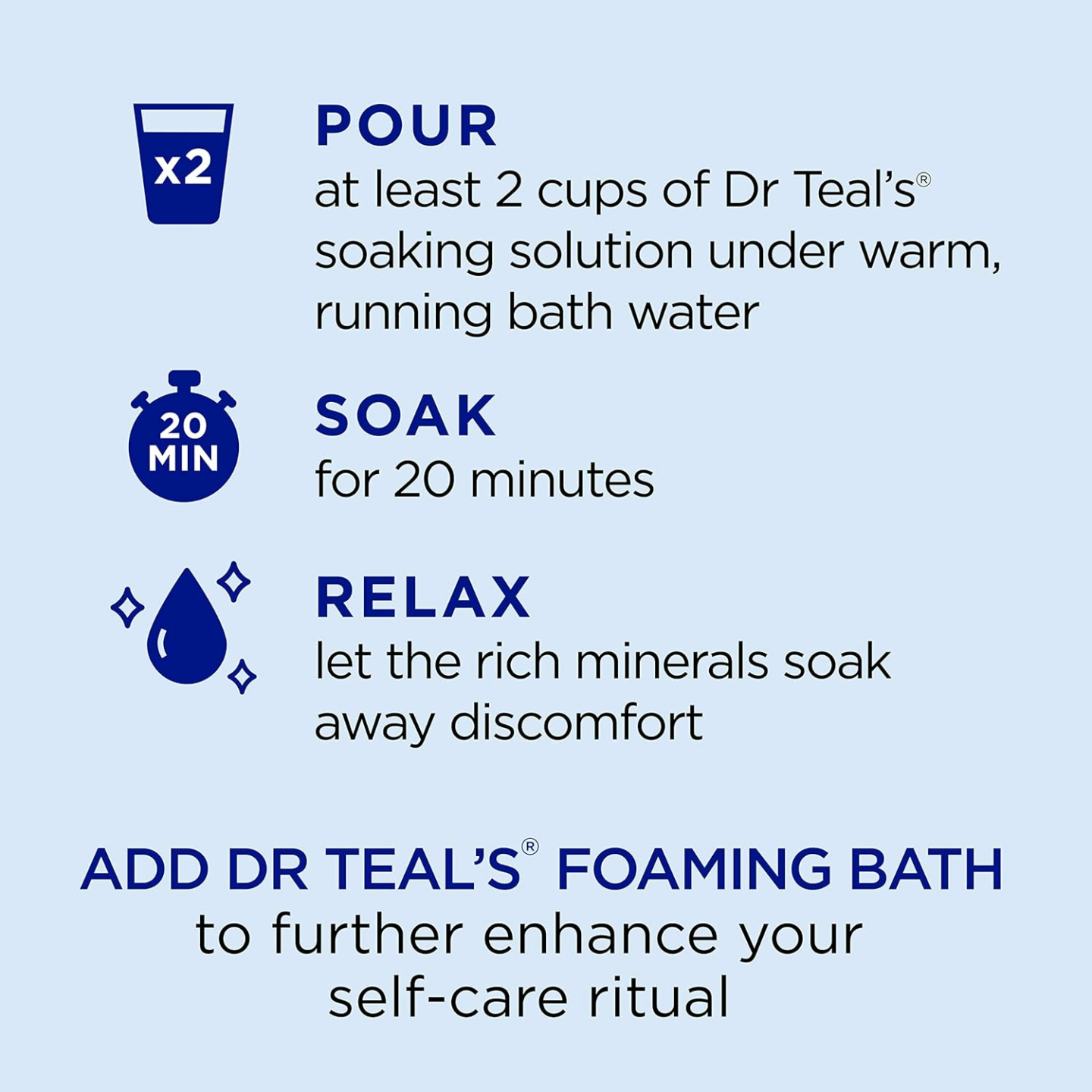 Dr Teal's Epsom Salt with Milk & Honey 48 Oz