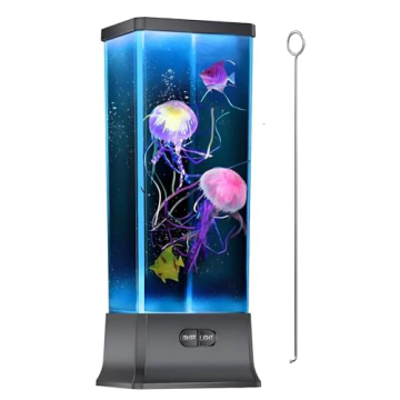 COLORLIFE Jellyfish Tank Lamp with Color Changing Light