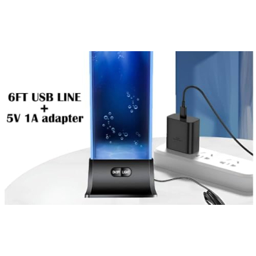 COLORLIFE Jellyfish Tank Lamp with Color Changing Light