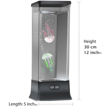 COLORLIFE Jellyfish Tank Lamp with Color Changing Light