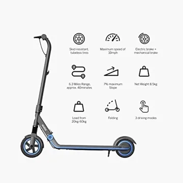 Segway E10 Electric Kick Scooter Kids Adventure Scooter