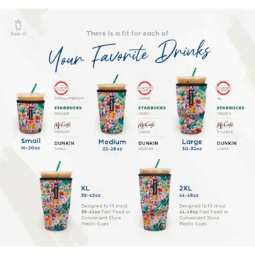 Sok It JavaSok Iced Coffee Insulated Cup Sleeve