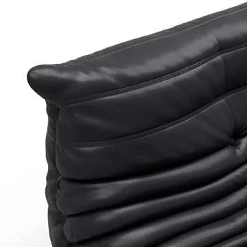 1inchome Fireside Chair Soft Faux Leather Lounge Chair