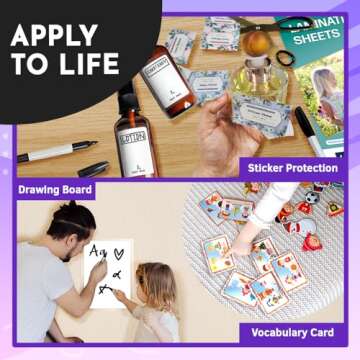 Self Adhesive Laminating Sheets for Hassle-Free Crafting