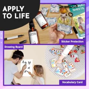 Self Adhesive Laminating Sheets for Hassle-Free Crafting