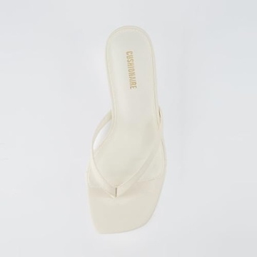 Shop CUSHIONAIRE Miami Kitten Heel Sandals with Comfort