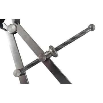 Taytools 468082 3 Piece Set Toolmaker's “Yankee” Spring Dividers, Inside ID & Outside OD Calipers, Solid Nut, 0-10.5 Inch / 257 mm Range, Fine Adjustment Mechanism, Flat Leg