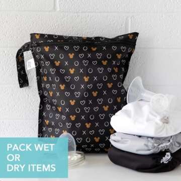 Bumkins Disney Waterproof Wet Bag for All Your Needs