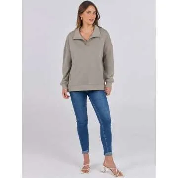 Casual ANRABESS Loose Fit Sweatshirt for Women