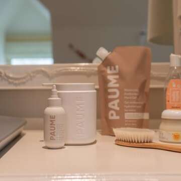 Stylish PAUME Signature Pump for Hand Sanitizers