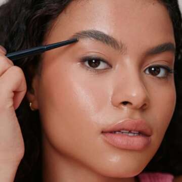 Wunderbrow Dual Precision Brow Liner, Eyebrow Liner Pencil With Angled Tip and Ultra Fine Tip Dual Precision Brow Liner Eye Brow Make Up, Color Blonde