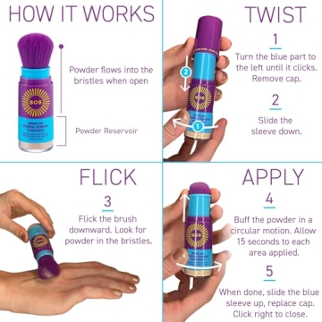 BOB KIDS SPF 30 Brush On Mineral Sunscreen for Kids