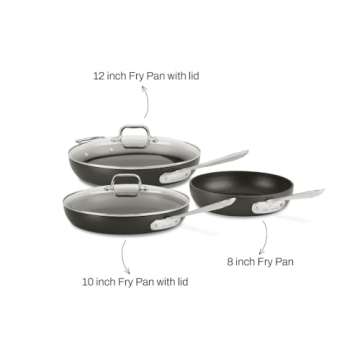 All-Clad Non Stick Fry Pan Set - Durable & Versatile Cookware