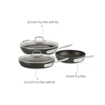 All-Clad Non Stick Fry Pan Set - Durable & Versatile Cookware