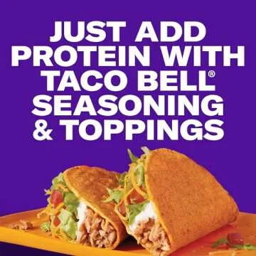 Taco Bell Mild Seasoned Flavor Crunchy Taco Shells 12 ct