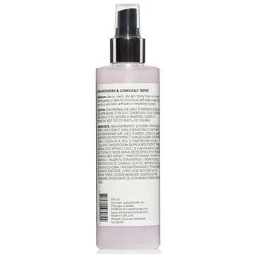 Advanced Clinicals Collagen + Rosewater Facial Mist Toner W/Charcoal & Aloe Vera. Alcohol-Free PH Balancing Formula Detoxifies & Hydrates Skin Improving Overall Skin Tone, Calming Face Mist, 8 Fl Oz
