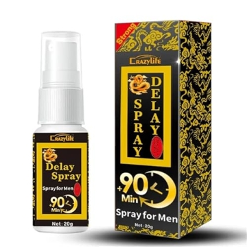 BLSEX Men's DELAY Spray and Enlargement Gel - 60 Mins Performance