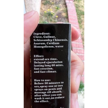 BLSEX Men's DELAY Spray and Enlargement Gel - 60 Mins Performance