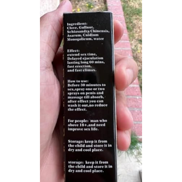 BLSEX Men's DELAY Spray and Enlargement Gel - 60 Mins Performance