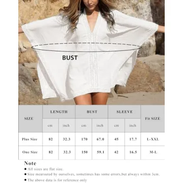 Loritta Women's Oversized Beach Cover Up for Summer Style