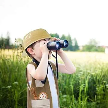 Geyoga 24 Pcs Kids Safari Costume Jungle Birthday Party Decorations Include 8 Plastic Safari Hats 8 Jungle Vest 8 Tote Bags Girls Boys Wild Explorer Costume Outdoor Activity Birthday Halloween Outfit