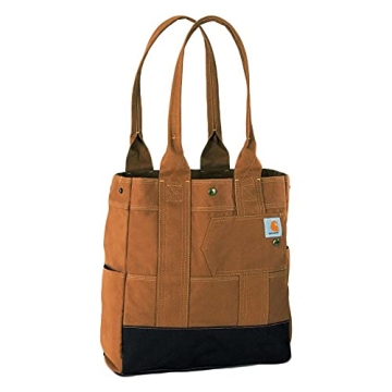 Carhartt Vertical Snap Tote - Practical and Stylish Carrying Solution in Brown